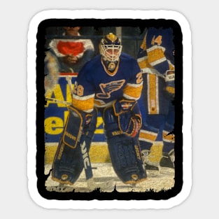 Jim Hrivnak - St. Louis Blues, 1993 Sticker